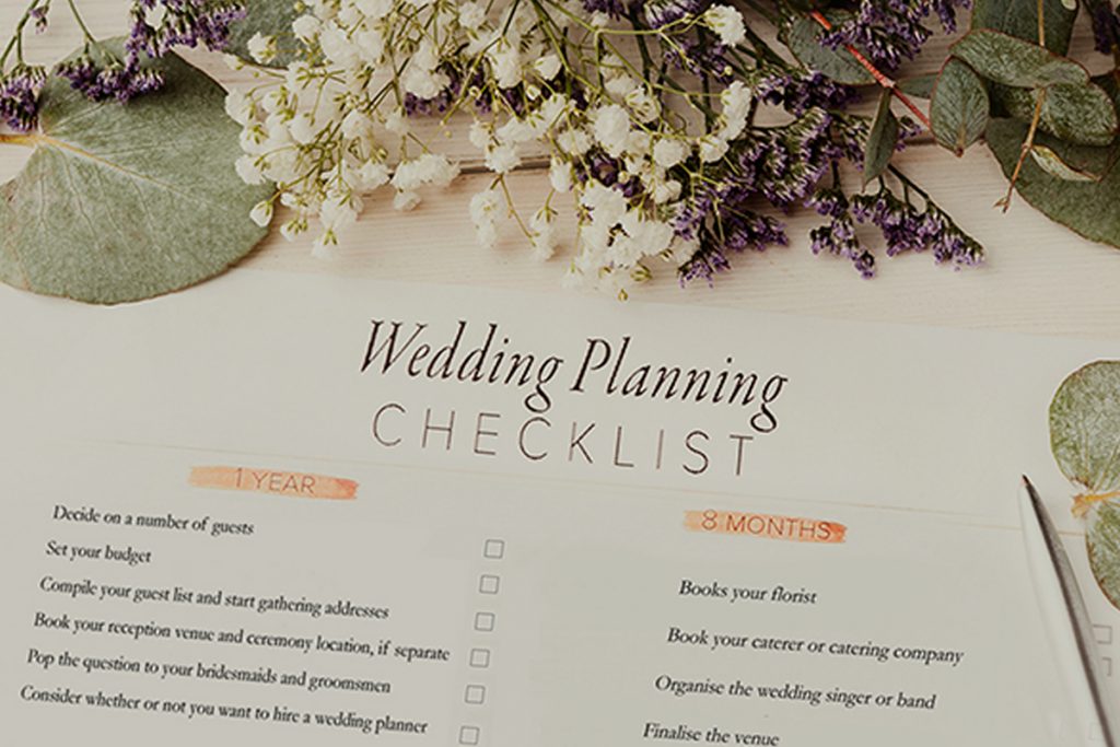 Wedding Planning Checklist