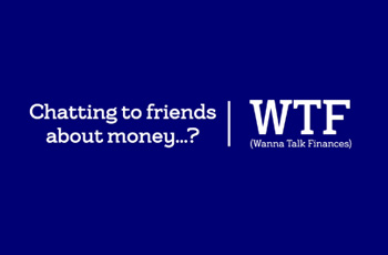 Chatting to friends about money