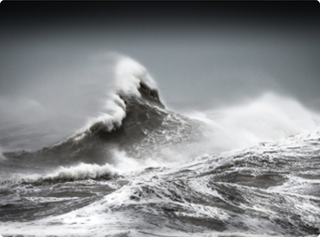 Photograph of a storm.