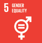 SDG icon 5: gender equality.