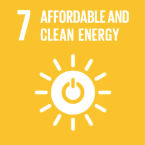 SDG icon 7: affordable and clean energy.